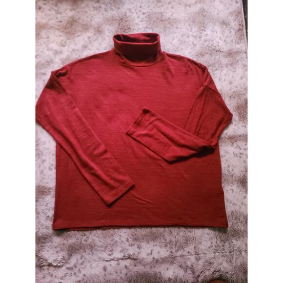 Madewell Ribbed Turtleneck Long-Sleeve Tee Women’s Large Bundle of 3 - Picture 3 of 6